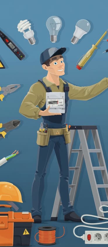 регистрация на дом: Электрик | Установка счетчиков, Установка стиральных машин, Демонтаж электроприборов Больше 6 лет опыта — 1