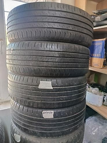 Шины 215 / 60 / R 17, Лето, Б/у, Комплект, Легковые, Япония, Continental