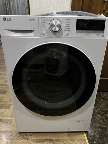 стиральная полуавтоматмашина: Стиральная машина LG, Автомат, 10 кг и более, Полноразмерная — 2