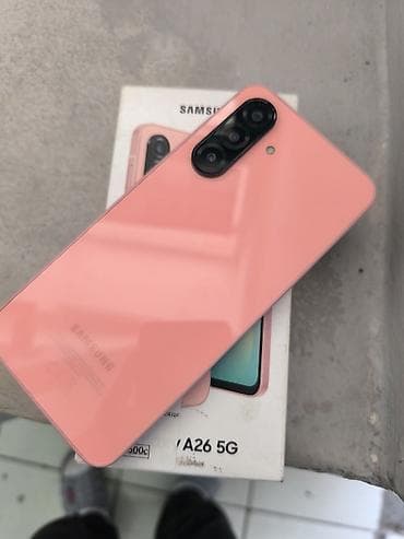 sumsung s23: Samsung Galaxy A26 5G, Б/у, 256 ГБ, цвет - Розовый, В рассрочку, 2 SIM — 4