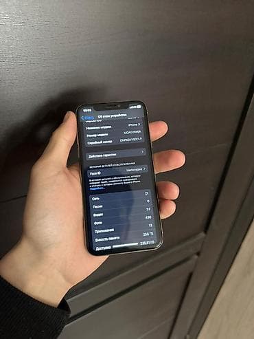 айфон 12 цена бишкек бу: IPhone X, Колдонулган, 256 ГБ, Күмүш, Каптама, 100 % — 4