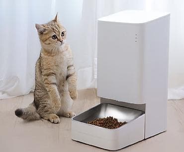 cat sofa: Умная автоматическая кормушка для домашних животных Mijia (Xiaomi) - — 8