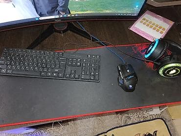 pc case: Игровой/рабочий ПК с изящным белым корпусом и подсветкой + изогнутый — 5