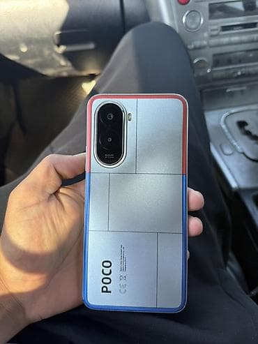 Смартфон POCO (серия F/GT, лимитированная расцветка с геометрическим at lalafo.kg Смартфон POCO (серия F/GT, лимитированная расцветка с геометрическим