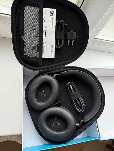 звуконепроницаемые наушники: Беспроводные накладные наушники, Sennheiser — 1
