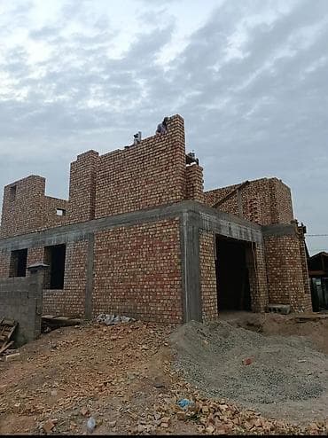 кладка жумуш: Кладка кирпича и возведение коробки дома под проект - — 4