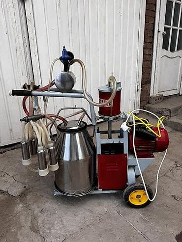 поилки для крс: Доильный аппарат на тележке (электрический) цена 18 000💸 Описание: - — 1