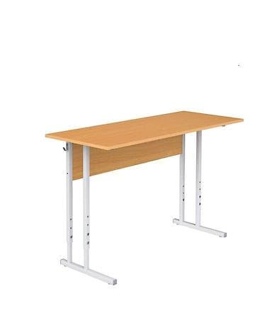 парта стол для школьника: Офисный стол, Регулируемый, Прямоугольный, ЛДСП — 1