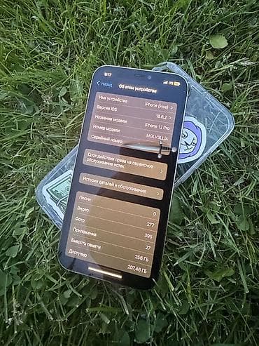 huawei ноутбук бишкек: IPhone 12 Pro, 256 ГБ, Күмүш, Каптама — 3