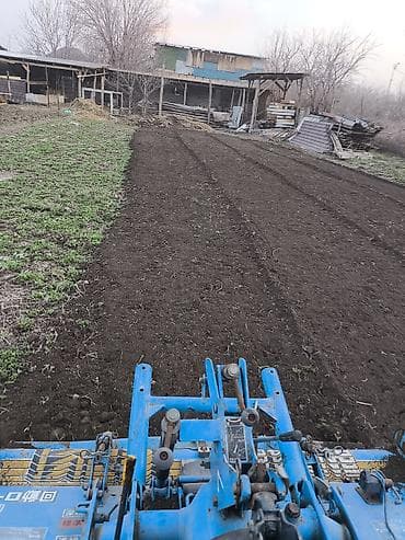 аренда трактор: Услуга мини трактора ! Город Бишкек Новопавловка .сады участки — 4