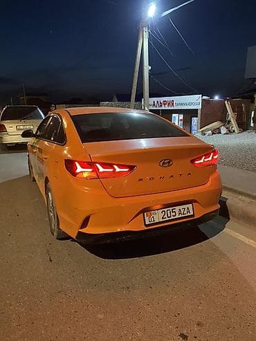 санта фе 2017: Hyundai Sonata: 2018 г., 2 л, Автомат, Газ, Седан — 4