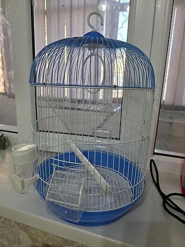 Зоотовары: Клетка для мелких птиц (канарейки, волнистые попугаи, амадины). - — 1
