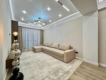 2 комнаты, 82 м², Асанбай мкр Элитка, 13 этаж, Евроремонт — 5