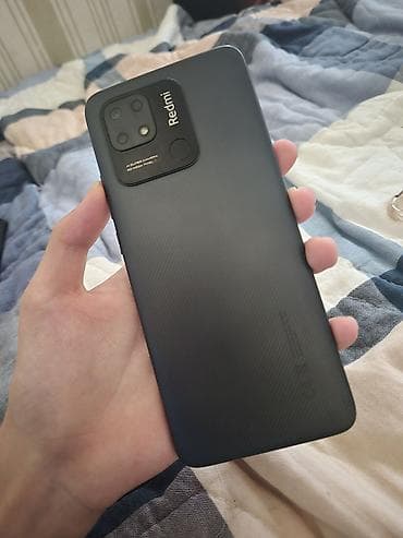 nokia e: Redmi, Redmi 10C, Б/у, 128 ГБ, цвет - Черный, 2 SIM — 1