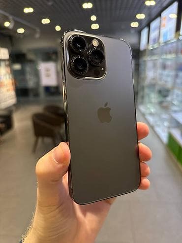 line 6: IPhone 13 Pro, Б/у, 128 ГБ, Space Gray, Зарядное устройство, Защитное стекло, Чехол, 84 % — 1