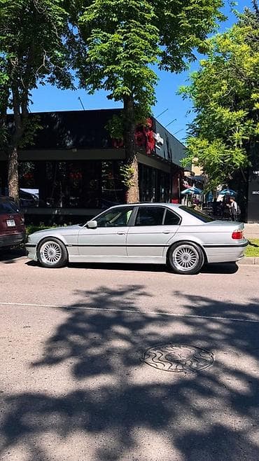 бампе: BMW 7 series: 2000 г., 4.4 л, Автомат, Бензин, Седан — 2