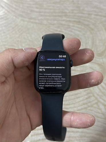 смарт таспих: Apple Watch 9 45mm Akb 90% Состояние хорошее есть царапины по ободку — 6