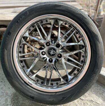 диски spec b: Колеса в сборе 235 / R 18, Лето, Б/у, Комплект, Внедорожные (АТ/МТ), Литые, отверстий - 5 — 2