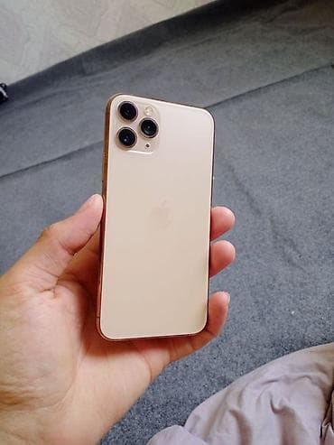 IPhone 11 Pro, Б/у, 64 ГБ, Rose Gold, Чехол, 83 %