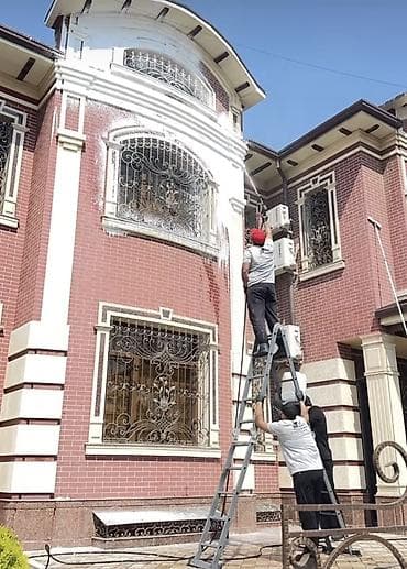 фассад: Уборка территории, Мойка фасада — 3
