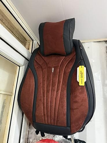 авто диван: Чехлы Экокожа, С подушкой, цвет - Серый, Новый, Самовывоз, Платная доставка — 2