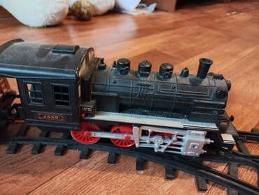 купить железный автомат: Продаю поезд не электронный с рельсами и с ездиюшами поездами — 2