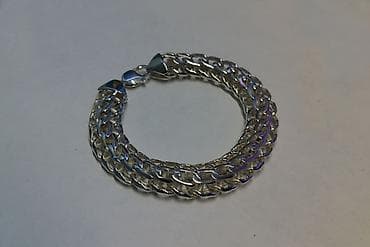 Жеке буюмдар: Серебряный браслет "Арабский Бисмарк" 20 грамм Ручная работа — 2