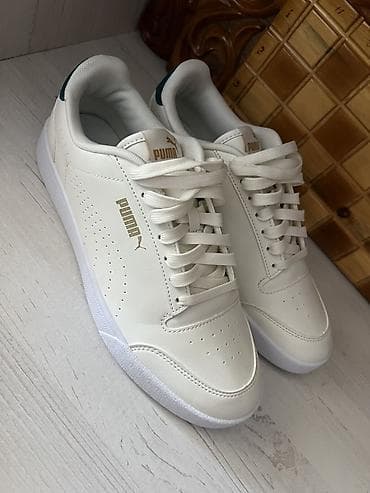 кеды футбольные: Мужские кроссовки, 41.5, Puma, Новый, цвет - Белый, Самовывоз, Платная доставка — 2