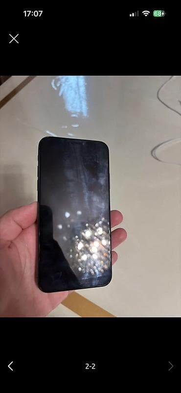 iphone 17 air бишкек: IPhone X, Б/у, 64 ГБ, Space Gray, Кабель, 79 % — 2