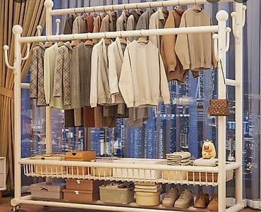 вешалка на колесах для одежды: 700 — 1