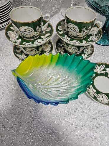 чайный сервиз столовый: Посуда — 3