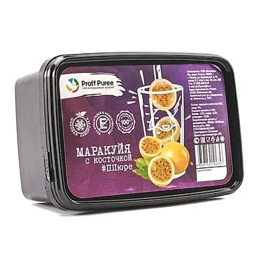 пюре маракуя: Натуральное фруктовое и ягодное пюре Proff Puree напрямую от — 1