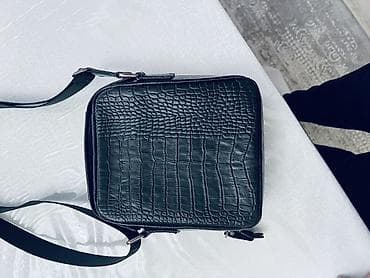 coros pace: Барсетка, Butun, Материал: Экокожа, Застежка на молнии, Регулируемый ремень, Б/у — 2