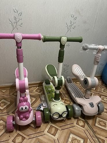 Детский самокат, Трёхколёсный