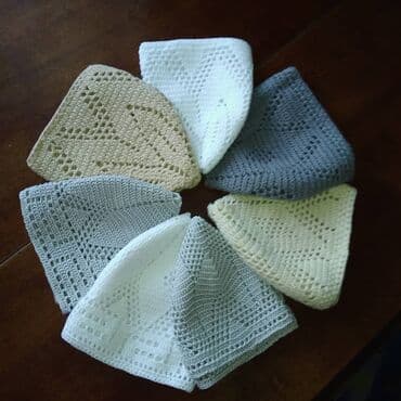 мусульманские четки: Обучение/куфи шапочка тюбетейка ручной работы /турецкая — 1