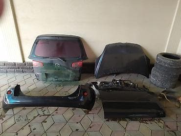 запчасти на мазду 3: Запчасти Mazda 3 (BK), хэтчбек: - Крышка багажника с стеклом — 1