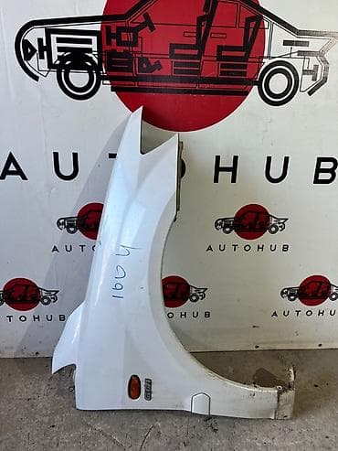 Крыло Переднее правое Mitsubishi, 2003 г., Б/у, Оригинал — 1