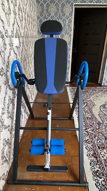 Инверсионный стол для позвоночника - Регулируемая платформа с мягкой