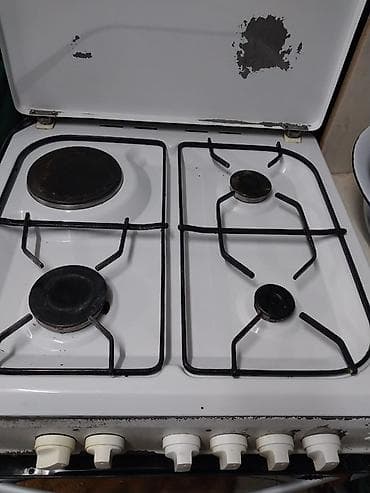 мечта печка: Комбинированная плита 50×60 см с духовкой В хорошем состоянии. Немного — 2