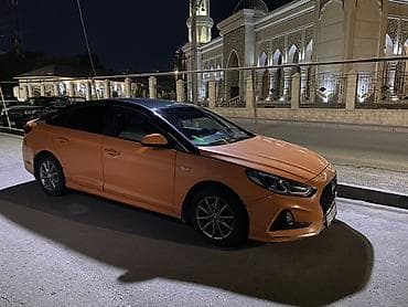 Транспорт: Hyundai Sonata: 2018 г., 2 л, Автомат, Газ, Седан — 1