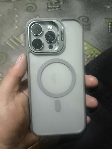 IPhone 15 Pro Max, Б/у, 1 ТБ, Чехол, 100 %