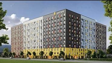 flat osh: 3 комнаты, 66 м², Тунгуч мкр Элитка, 7 этаж, ПСО (под самоотделку) — 6