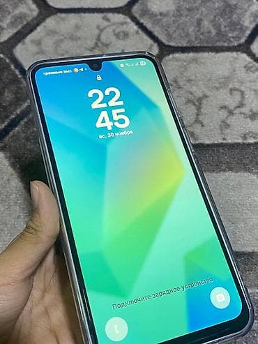 220 5 5: Samsung Galaxy A16, Б/у, 128 ГБ, цвет - Белый, 2 SIM — 1