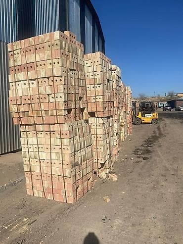 солома саман: Пустотелый, дырчатый, Жженый кирпич, Одинарный, 250×120×65 — 4