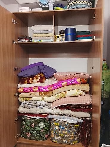 Шкафы: Шифоньер, шкаф для одежды, Прямой, ЛДСП — 2