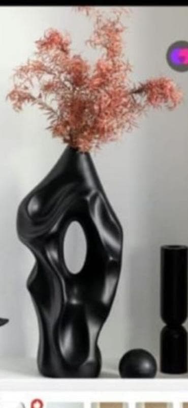 4 pot: Декоративные вазы-пара «Сердце» - Набор из двух настольных ваз с — 6