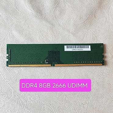 ddr4 8: Оперативная память, Б/у, Crucial, 8 ГБ, DDR4, 2666 МГц, Для ПК — 2