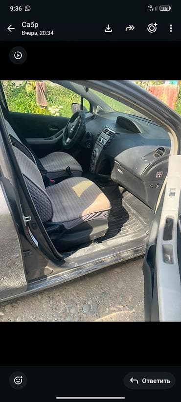 авто тундра: Toyota Yaris: 2008 г., 1.4 л, Механика, Дизель, Хэтчбэк — 3