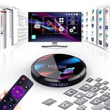 s905x: Приставка для телевизора KinHank H96 MAX Android Game TV Box (4+32GB) — 4