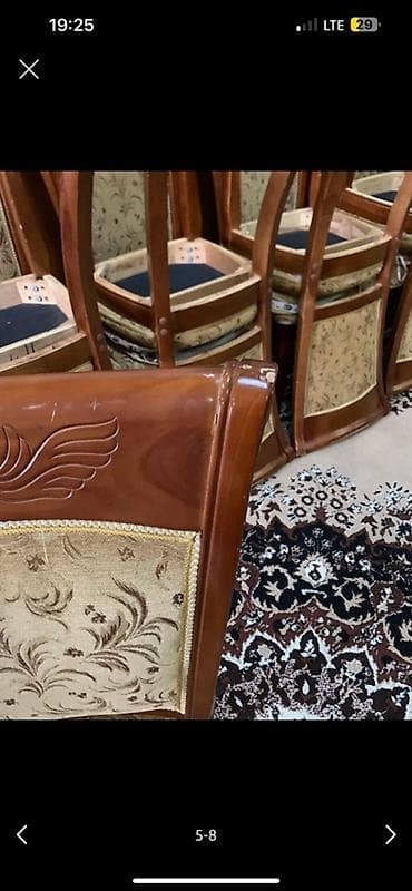 foldable table: Стол и стул для зала, Б/у, Самовывоз, Платная доставка, цвет - Коричневый — 4